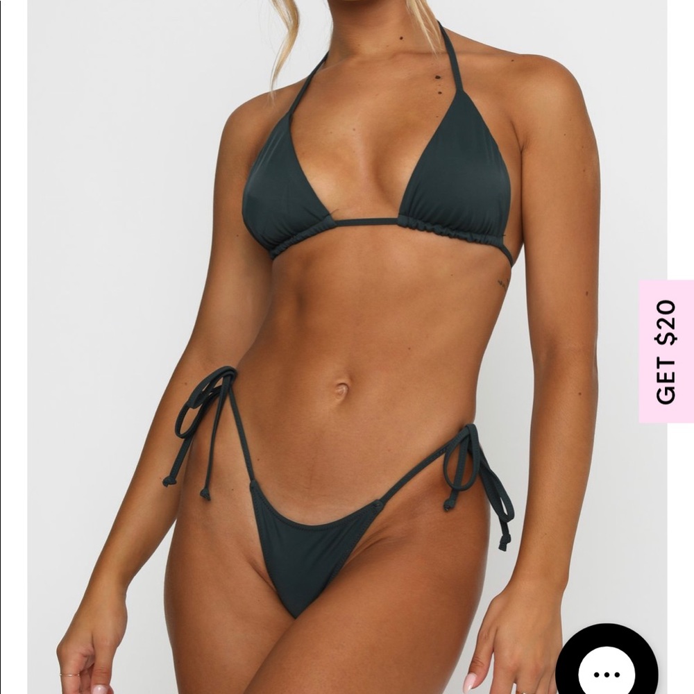 WHITE FOX SWIM SET